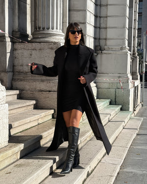 Dugi strukirani kaput Dugi strukirani kaput