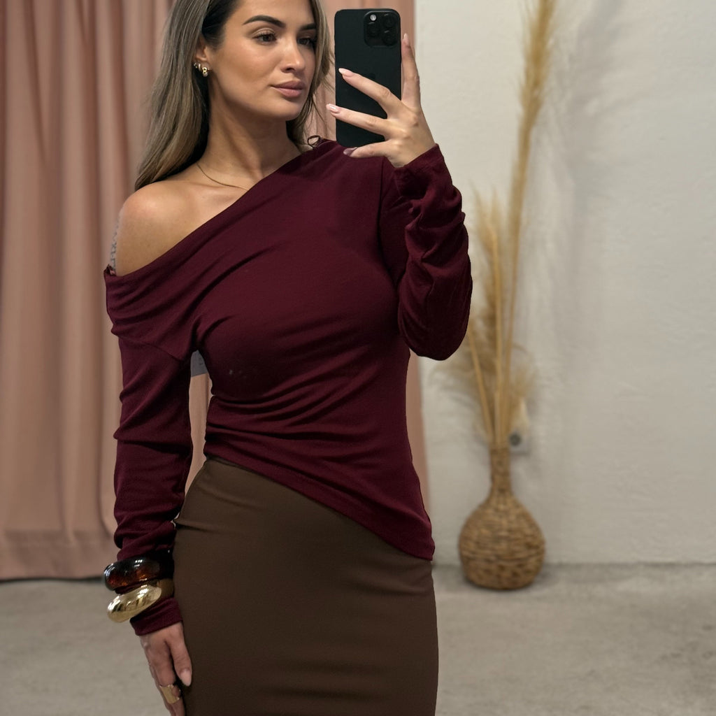 Asimetrična basic majica Asimetrična basic majica