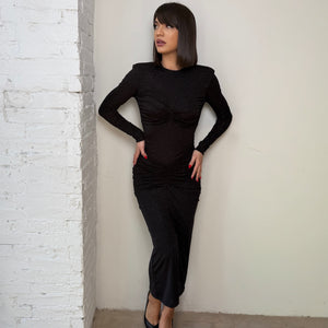 Haljina DILARA SA ŠLJOKICAMA