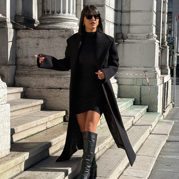 Dugi strukirani kaput Dugi strukirani kaput