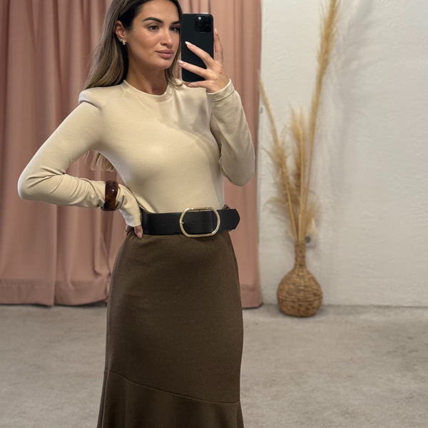 Body sa naglašenim naramenicama Body sa naglašenim naramenicama