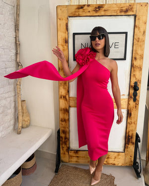 RUZHA MIDI dress